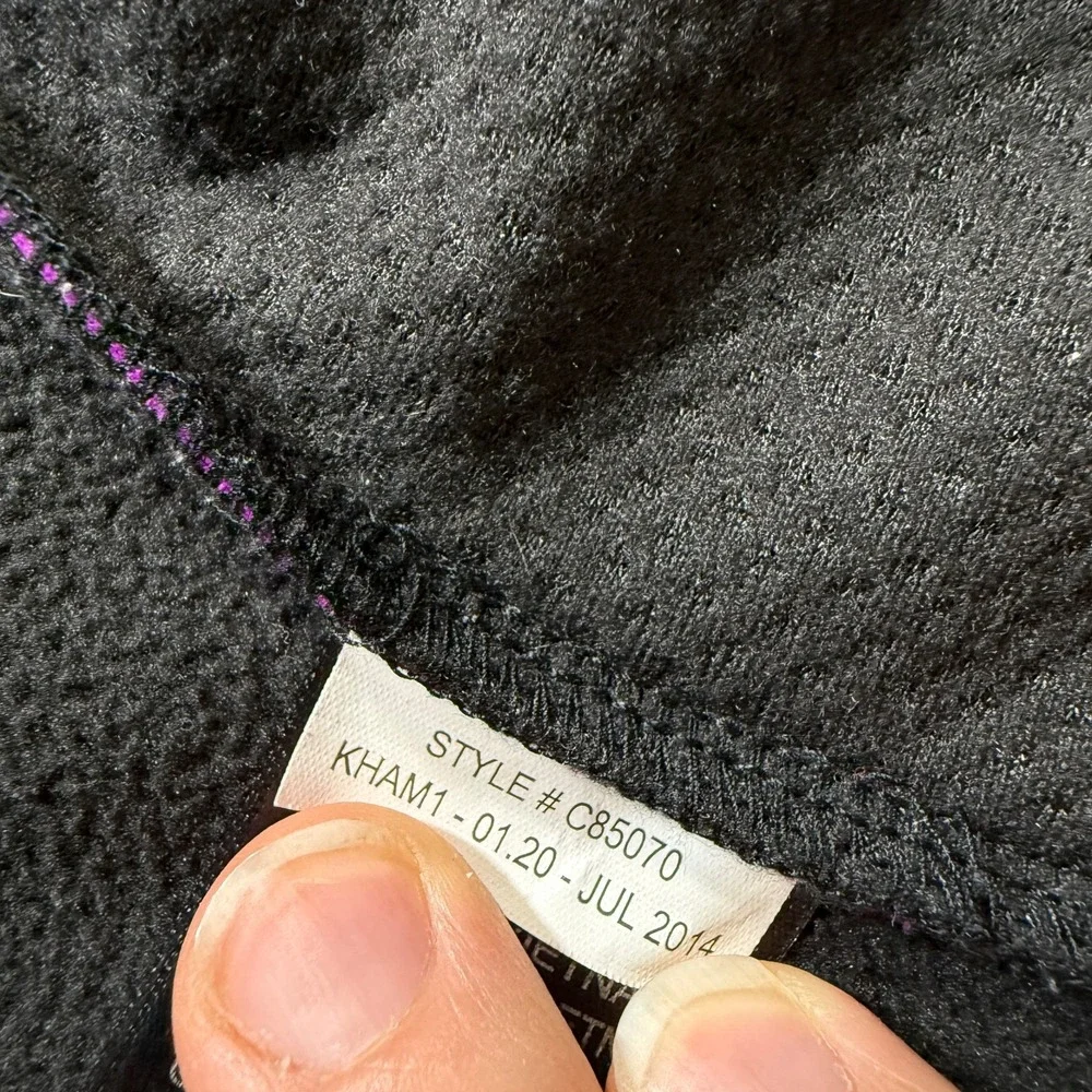 Marmot Jacket Womens Small Purple Soft Shell Midweight Lined Full Zip Gorp - EUC